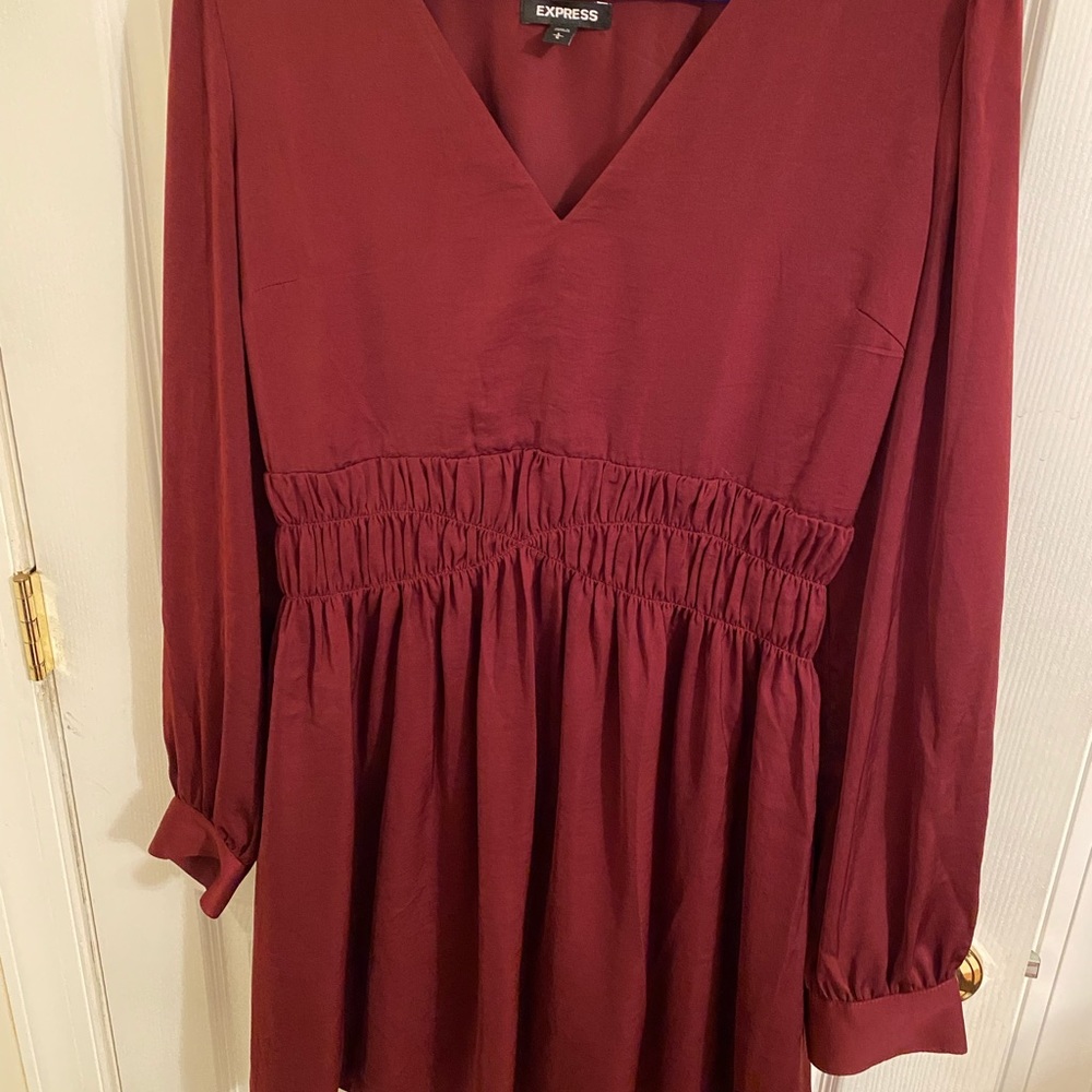 Express long sleeve dress